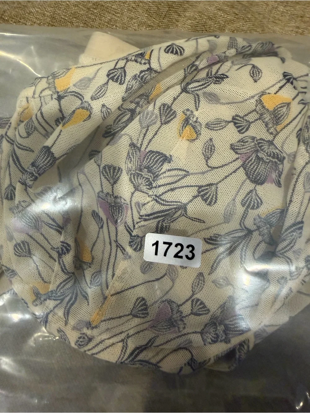 Thirdlove unlined in bloom scoop bra floral mesh underwire size‎ 32F